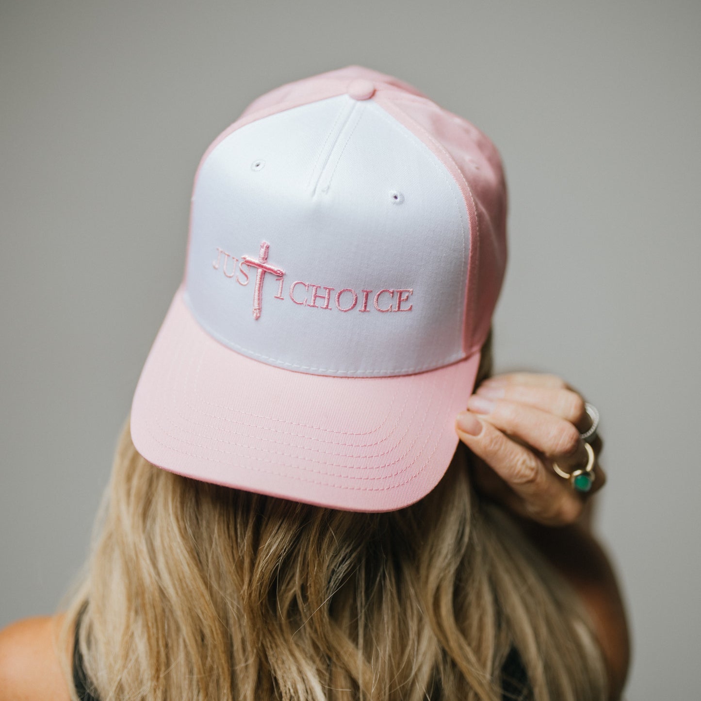 Pink/White