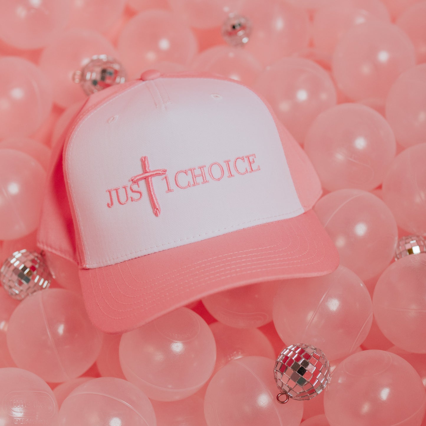Pink/White