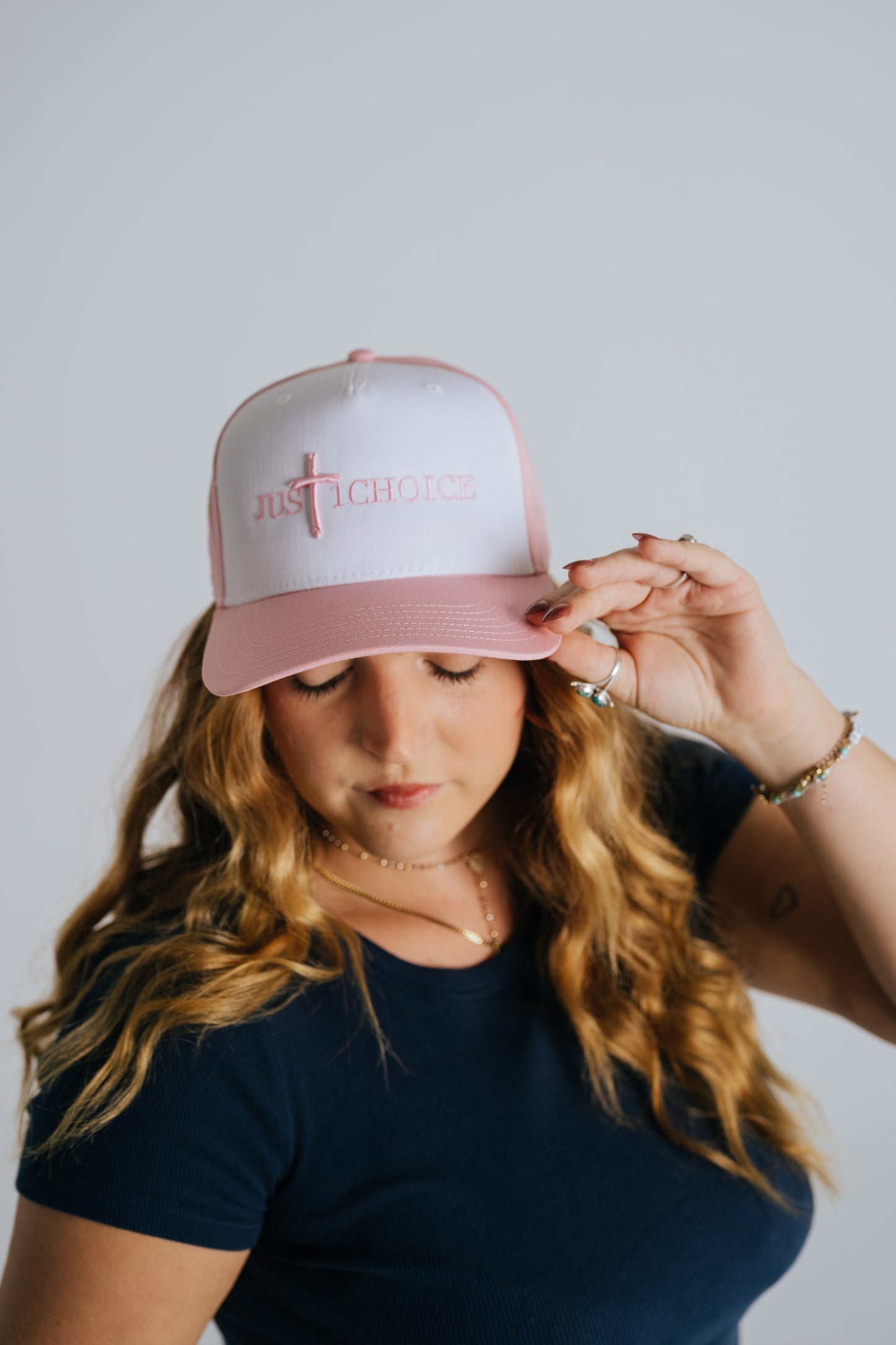 Pink/White